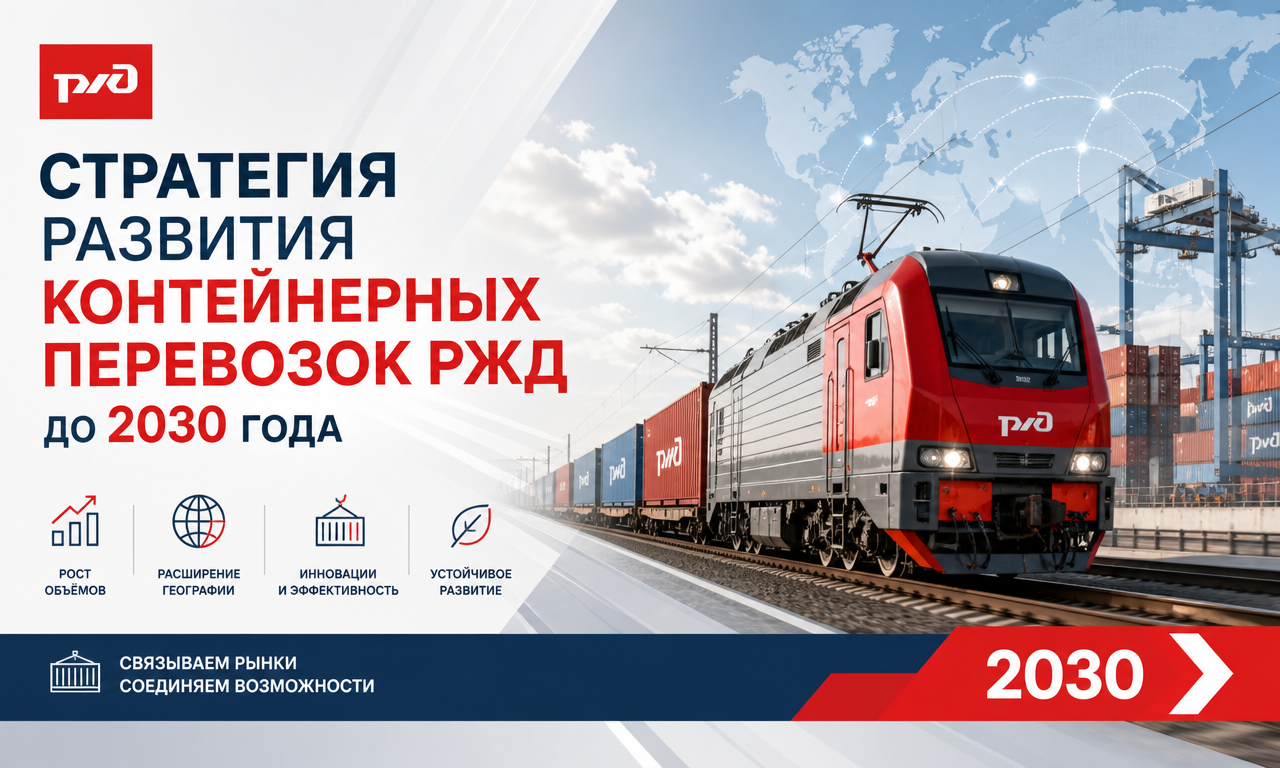 Стратегия развития контейнерных перевозок РЖД до 2030 года