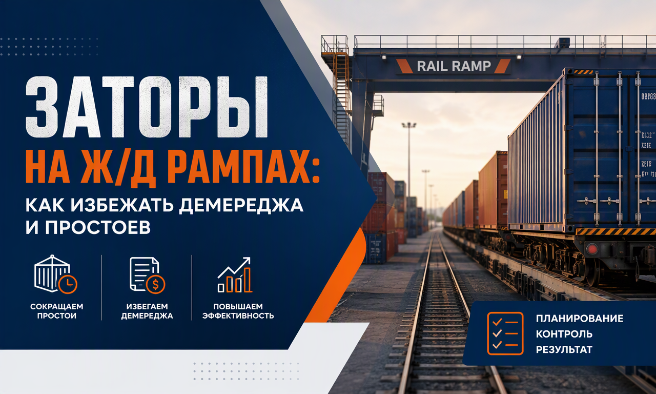 Заторы на ж/д рампах: как избежать демереджа и простоев